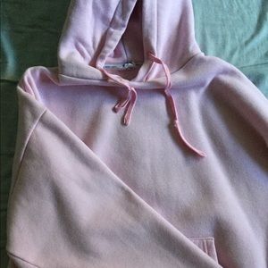 Vibrant pink hoodie